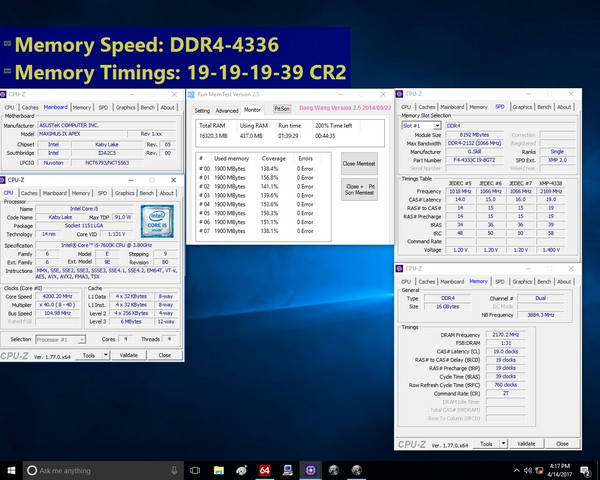 可超频至4500MHz：G.SKILL 芝奇 推出 “战戟” DDR4-4333MHz 16GB（8GBx2）内存套装