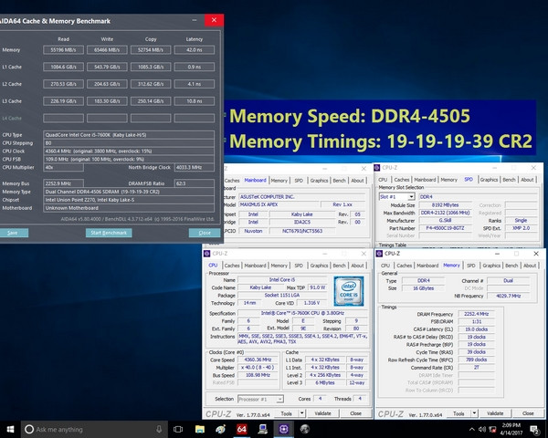 可超频至4500MHz：G.SKILL 芝奇 推出 “战戟” DDR4-4333MHz 16GB（8GBx2）内存套装