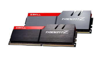 可超频至4500MHz：G.SKILL 芝奇 推出 “战戟” DDR4-4333MHz 16GB（8GBx2）内存套装