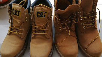 Timberland 添柏岚 10061开箱、尺码及与Cat Colorado“二黄合影”