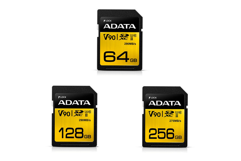 3D MLC闪存耐久品质：ADATA 威刚  发布 Premier ONE V90 存储卡