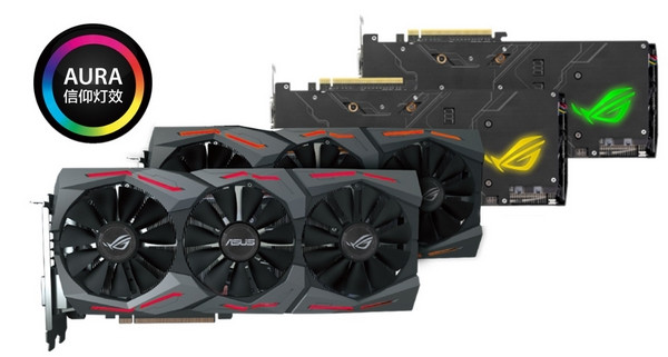 三款齐发：ASUS 华硕 推出 ROG STRIX RX580 猛禽系列 非公版显卡