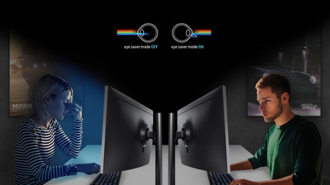 支持AMD FreeSync和144Hz高刷新率:SAMSUNG 三星 推出 S25HG50 电竞显示器