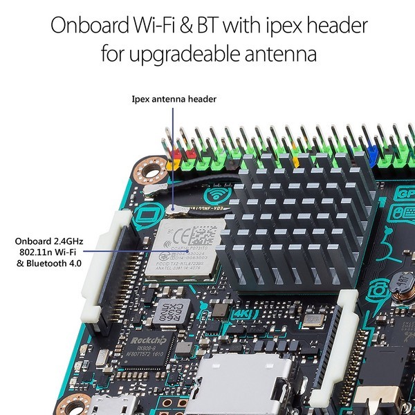 抢食“树莓派”开发板市场：ASUS 华硕 正式发布 Tinker Board