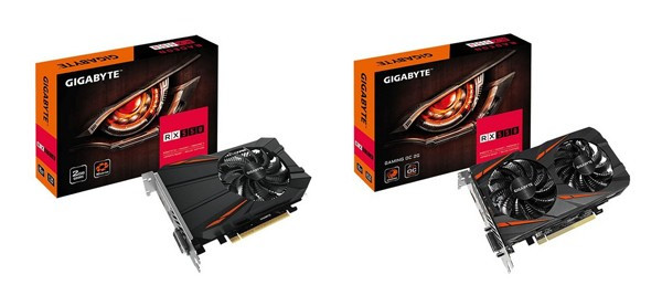 风之力2X散热：GIGABYTE 技嘉 推出 两款 RX 550 非公版显卡新品