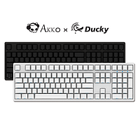 配置、细节大调整：Akko X Ducky 发布 ZERO 3108 PBT侧刻机械键盘