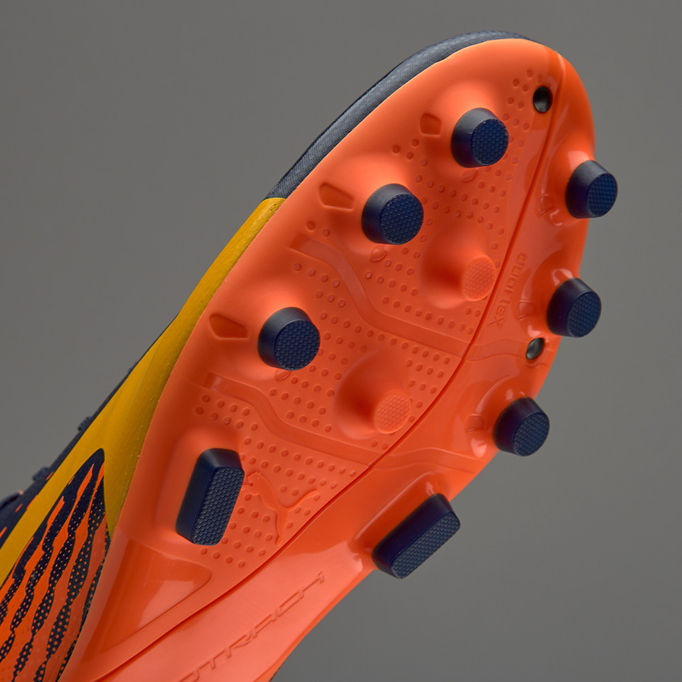 橙色旋风：PUMA 彪马 推出 全新配色 evoSPEED 17.SL S AG 足球鞋