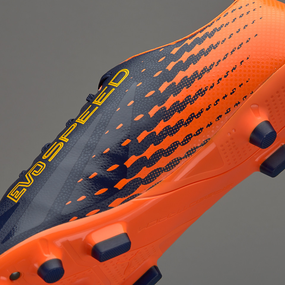 橙色旋风：PUMA 彪马 推出 全新配色 evoSPEED 17.SL S AG 足球鞋