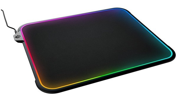 主打环绕RGB幻彩灯效：steelseries 赛睿 推出 QcK Prism 双面游戏鼠标垫