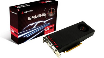 探索显卡市场：BIOSTAR 映泰 发布 RX 580、RX 570 和 RX 550 GAMING系列非公版显卡