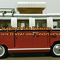 嬉皮的诗和远方 — LEGO 乐高 10220 大众T1 大篷车