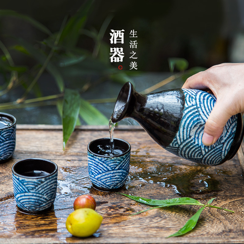 小酌怡情，lototo日式陶瓷手绘鱼纹清酒壶套装入手体验
