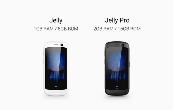 最小的Android 7.0手机：Jelly 袖珍迷你智能手机  开启众筹