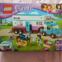 小女孩的第一个好朋友set——LEGO 乐高 41125 心湖城小马移动医疗车