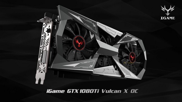 奢华用料+LCD屏显：COLORFUL 七彩虹 推出 GTX 1080 TI Vulcan X OC *级非公版显卡