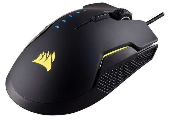 FPS近战“阔剑”：CORSAIR 美商海盗船 推出 Glaive RGB 游戏鼠标