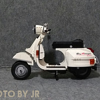 国产好玩具 篇三：爱上Vespa，星堡积木XB03002小绵羊开箱