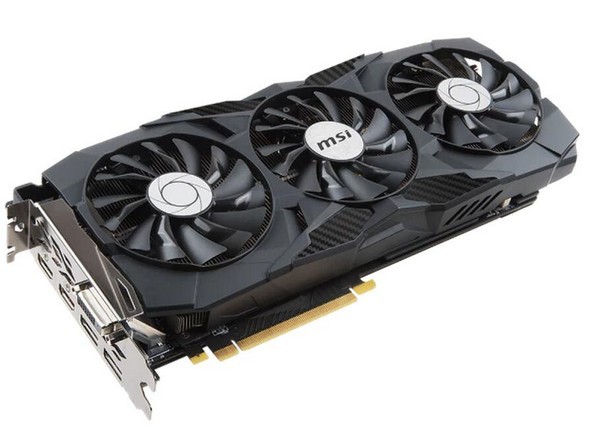 暗黑TriFrozr 3X三风扇：msi 微星 推出 GTX 1080 Ti DUKE 闇黑龙爵 非公版显卡