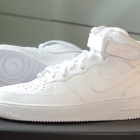 说说那些年追的AF1 篇四：永恒的经典AIR FORCE 1 MID全白 315123-111