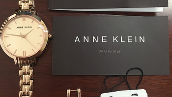 #原创新人#Anne Klein 安妮·克莱因女式玫瑰金手镯手表AK-1446RGRG 开箱