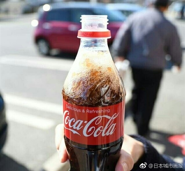 一摇见冰沙：Coca Cola 可口可乐 推出 -4℃爽口可乐