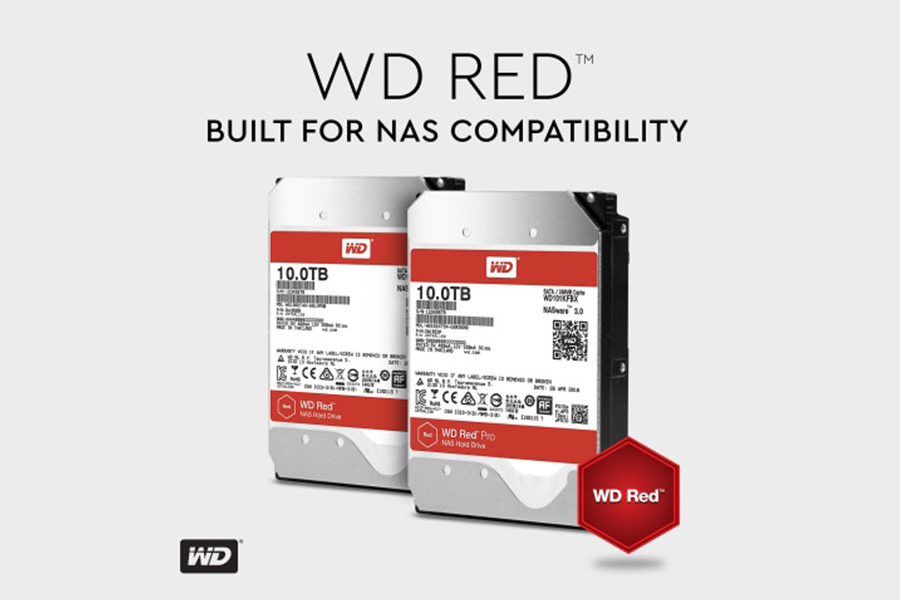 适用NAS环境：WD 西部数据 推出 10TB Red/Red Pro 红盘系列硬盘