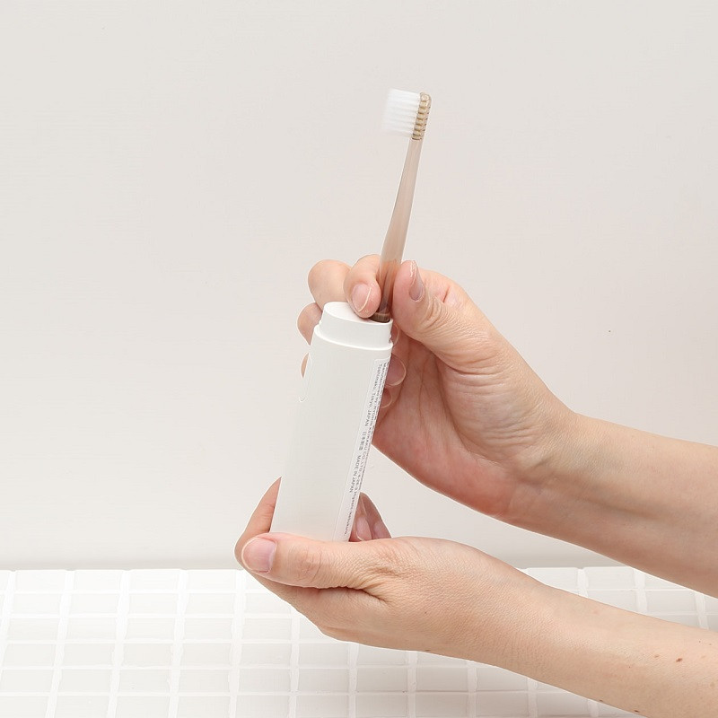 普通牙刷变电动：MUJI 无印良品 推出 MJ-ET1 电动牙刷底座