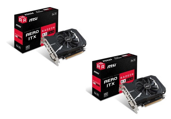 “麻雀虽小、五脏俱全”：msi 微星 发布 Radeon RX 560 AERO ITX 4G OC/2G OC 非公版显卡