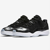 低帮版大魔王：NIKE 耐克 即将推出 Air Jordan 11 Low Retro “Barons” 篮球鞋