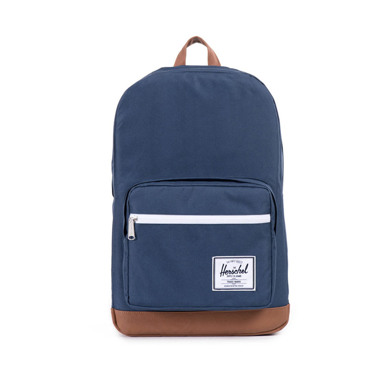 Herschel Supply 赫歇尔 经典款拼色双肩包 海军蓝开箱短评