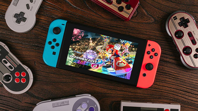 为旗下所有手柄增加Switch兼容：8位堂 发布v4.0固件