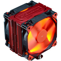 追风者（PHANTEKS）TC12DX升级版III代 信仰红 12公分6毫米铜热管CPU散热器（PWM双红灯扇/焊接工艺/115x全平台）