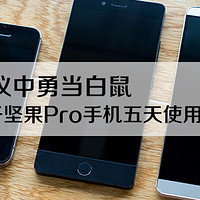 争议中勇当白鼠——smartisan 锤子科技 坚果Pro 全网通智能手机 4G+32G 五天使用感受