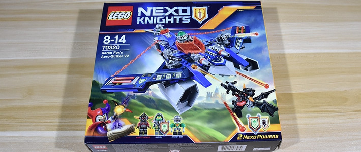 lego乐高nexoknights篇十70320阿隆的飞天神弓战机v2