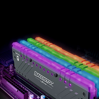 终于上了RGB幻彩：crucial 英睿达 发布 Ballistix Tactical Tracer DDR4内存