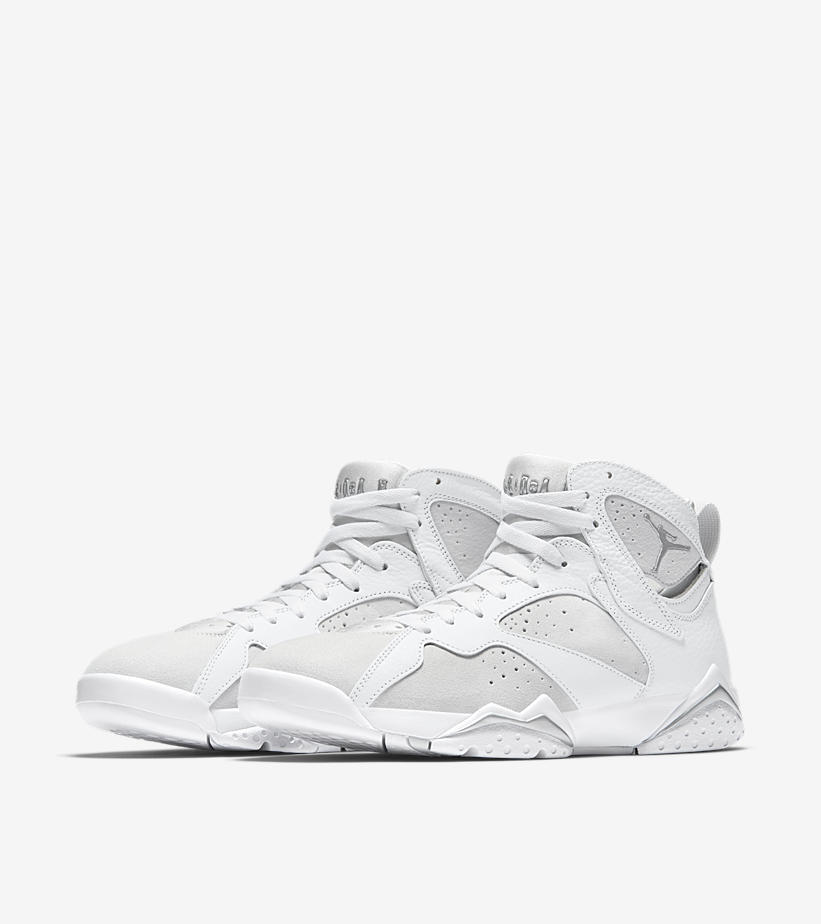 Pure Money：NIKE 耐克 即将推出Air Jordan 7 Retro “Pure Platinum” 篮球鞋