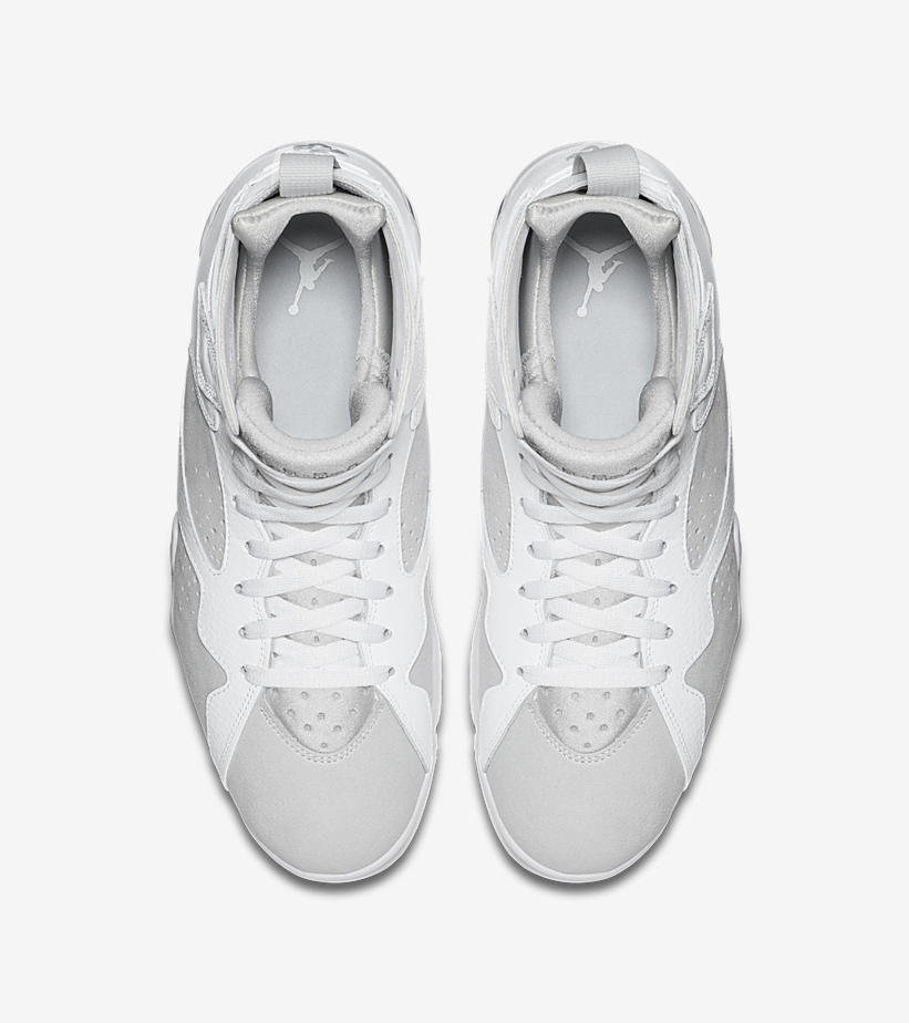 Pure Money：NIKE 耐克 即将推出Air Jordan 7 Retro “Pure Platinum” 篮球鞋