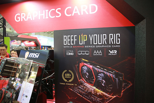 图赏 | 一篇图文带你逛完 msi 微星 COMPUTEX 2017 展台