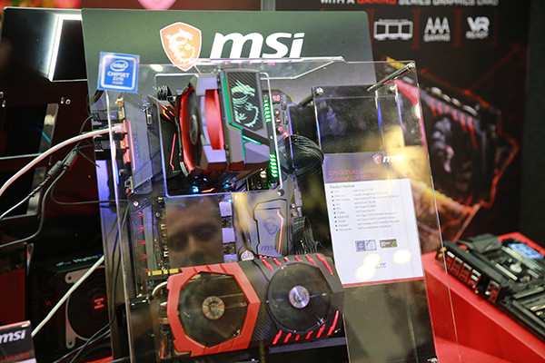 图赏 | 一篇图文带你逛完 msi 微星 COMPUTEX 2017 展台