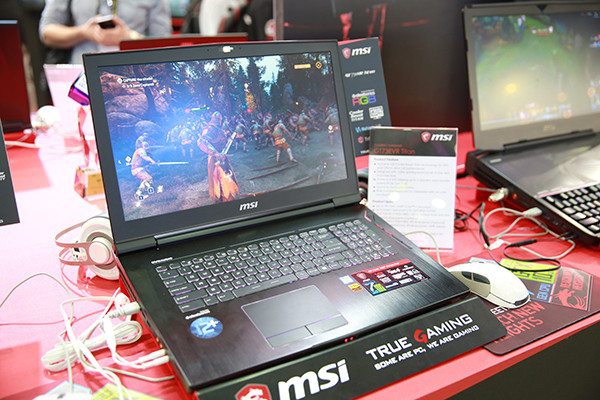 图赏 | 一篇图文带你逛完 msi 微星 COMPUTEX 2017 展台