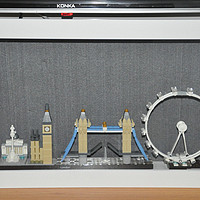 #本站首晒#LEGO 乐高 Architecture 建筑系列 21034 伦敦街景 附宜家陈列箱