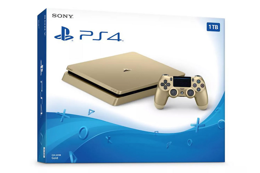 给玩家的特别礼物：SONY 索尼 在E3开售金色版PS4 Slim