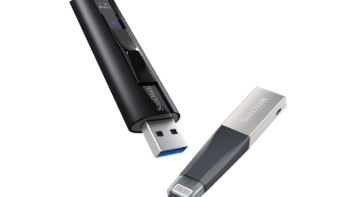 【众测新品】闪迪 USB3.1极速读写固态闪存盘128GB & 闪迪 MFI认证苹果手机U盘128GB