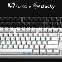 Akko 艾酷 Ducky Zero 3108 PBT 侧刻 机械键盘 使用体验