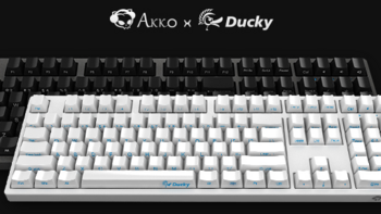 Akko 艾酷 Ducky Zero 3108 PBT 侧刻 机械键盘 使用体验