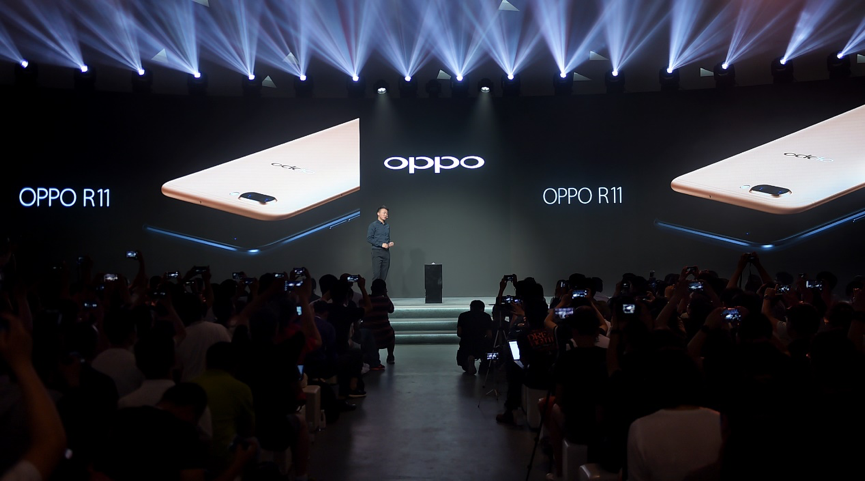 前后2000万：OPPO 正式发布 R11 智能手机