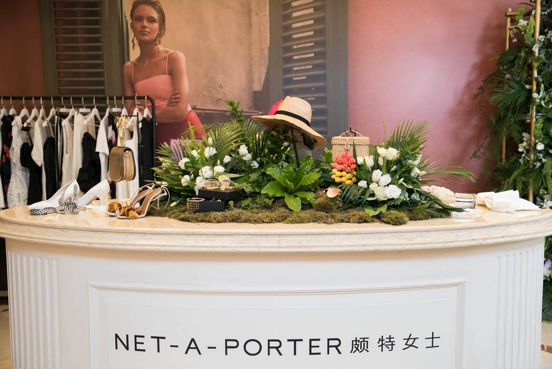 夏花绚烂：NET-A-PORTER.COM 颇特女士的时尚下午茶