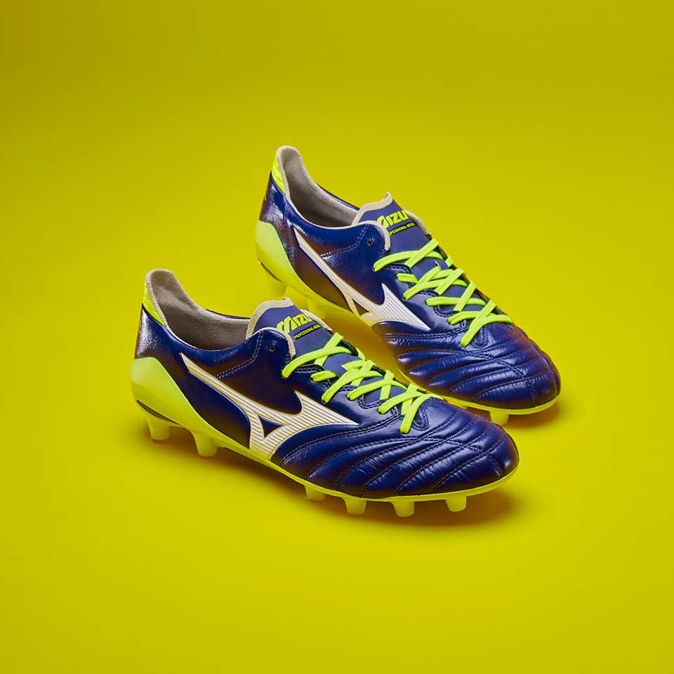 冠军蓝图：Mizuno 美津浓 推出 新款配色 Morelia Neo II MIJ 足球鞋