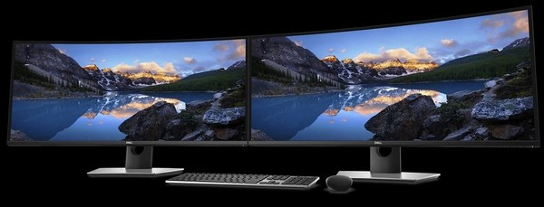 KVM、4K HDR投影：DELL 戴尔 发布 U3818DW 曲面显示器 和 S718QL 投影仪