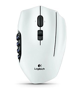 黑色变白色，Logitech 罗技G600游戏鼠标拆解换壳记录分享